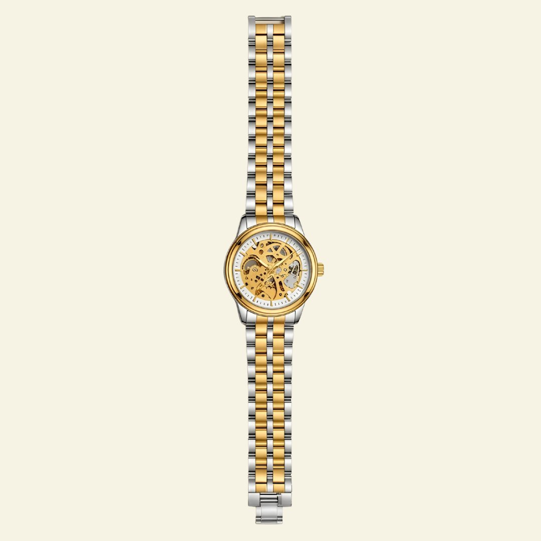 Skeleton Automatic-Style Watch - Gold