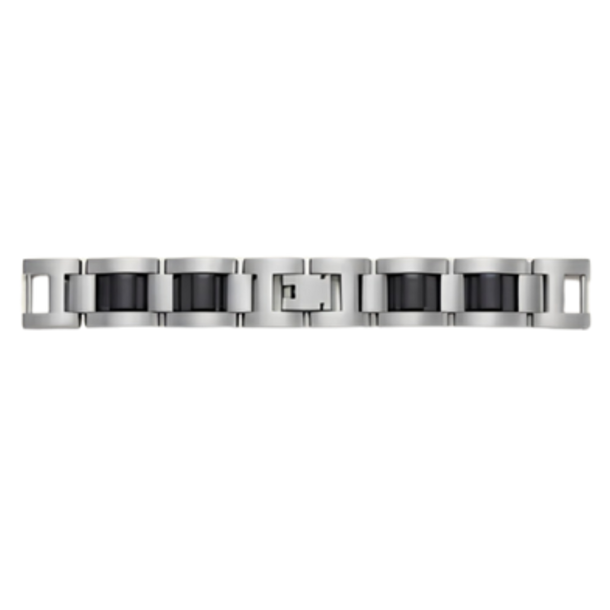Magnetic Bracelet - Black & Silver