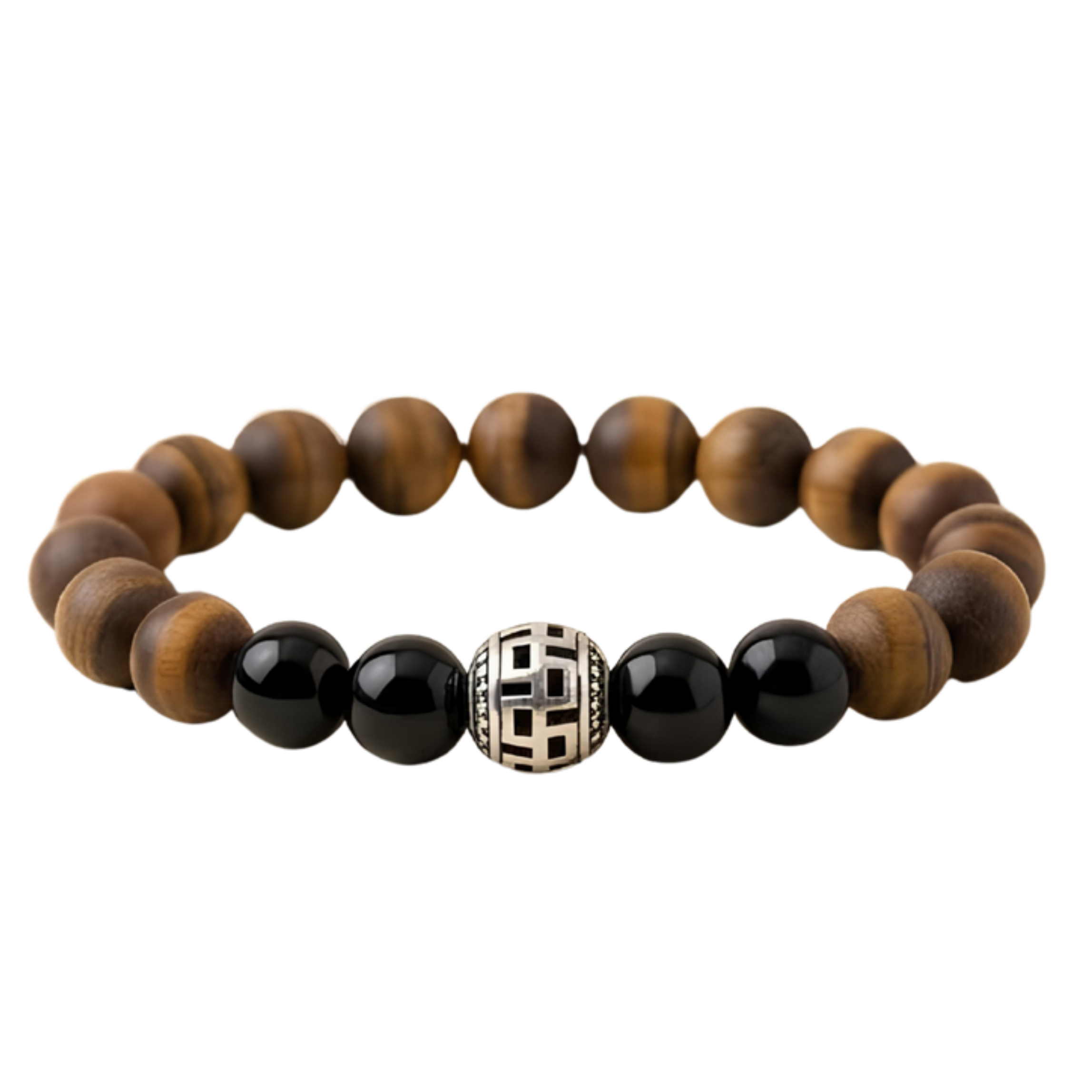 Tiger Eye Stone Beaded Bracelet