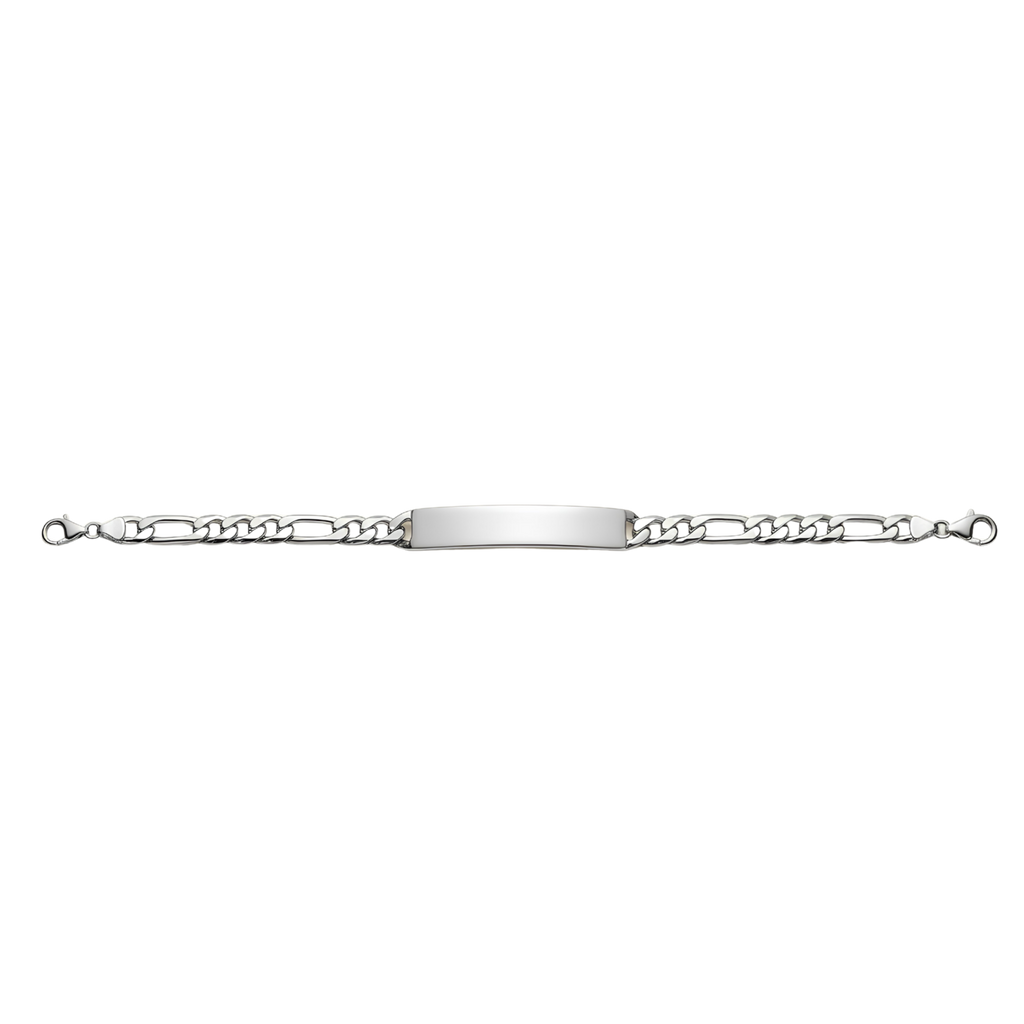 Stainless Steel Cuban Link Bracelet - Silver