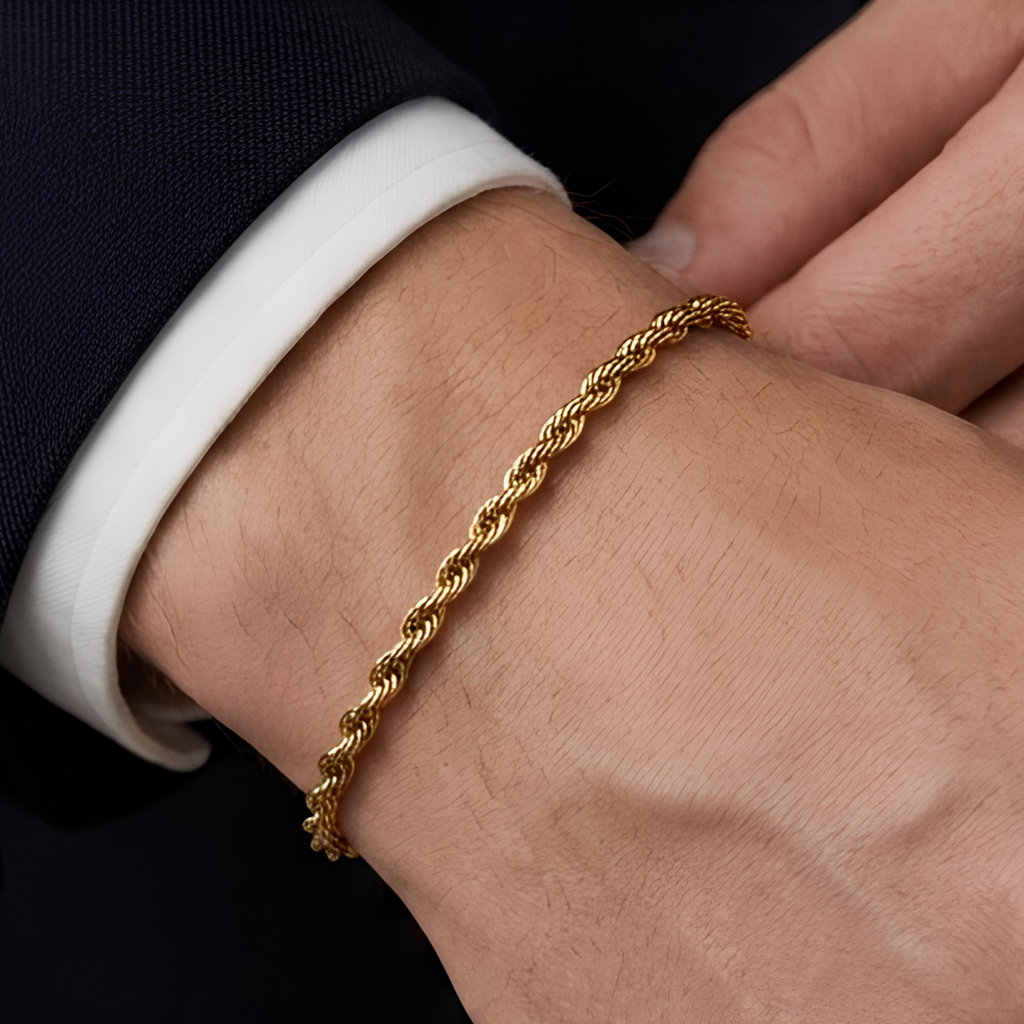 Rope Chain Bracelet - Gold