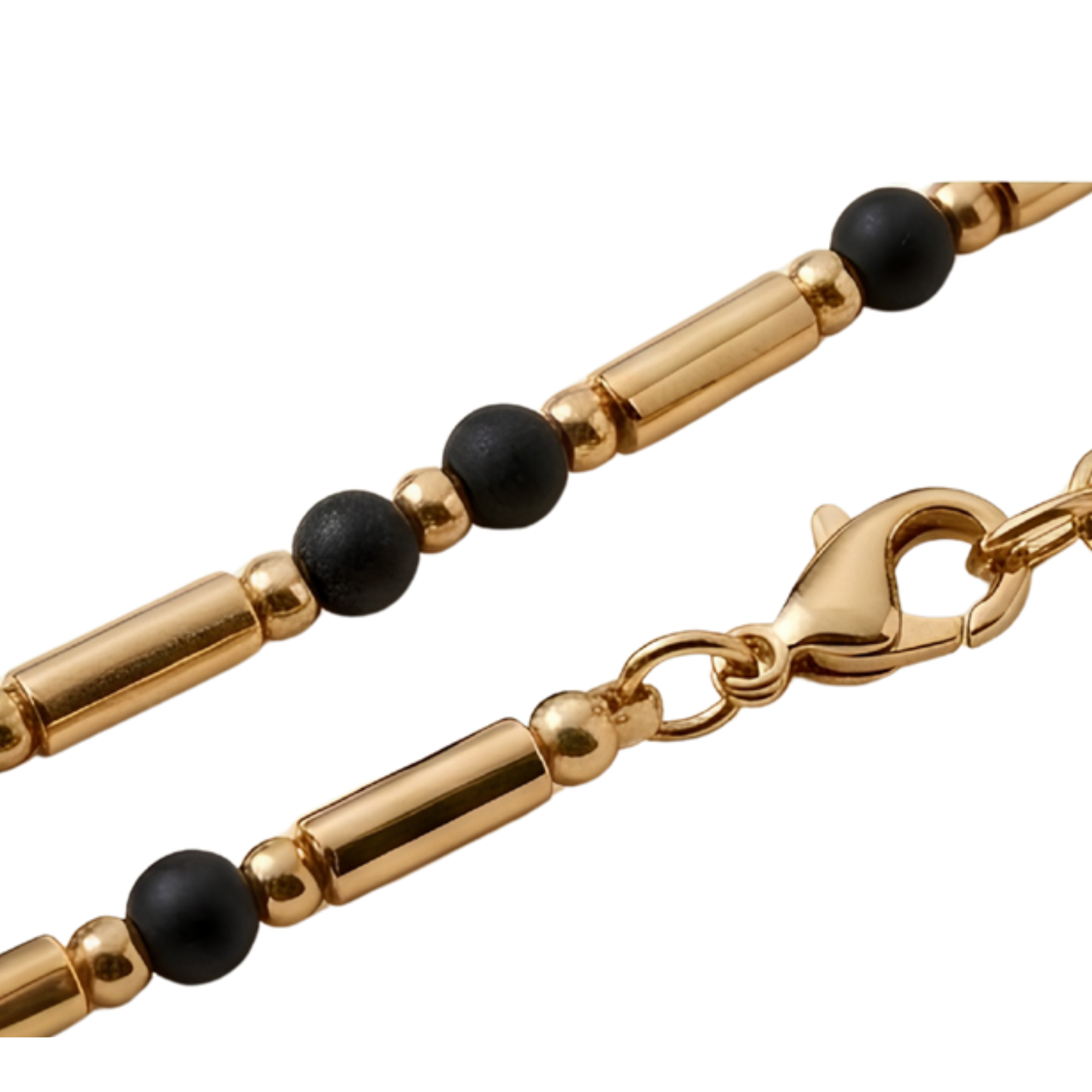 Mixed Bead & Steel Bracelet