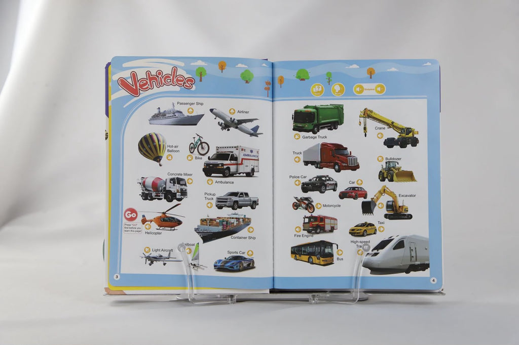 Interactive English Learning Sound Book for Kids ( Free Shipping )